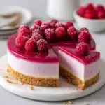 Easy Baked Raspberry Cheesecake Recipe