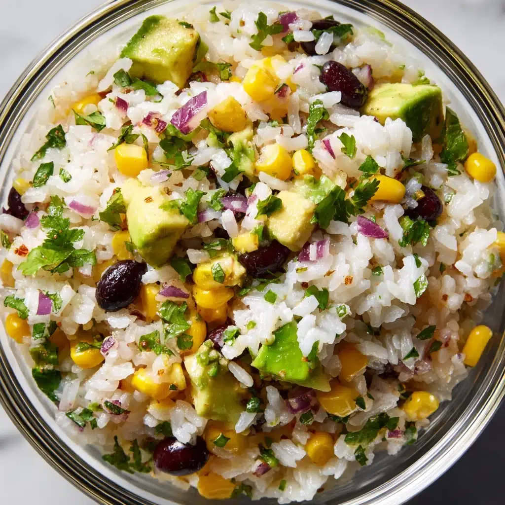 Black Bean Corn Avocado Salad Recipe - Recipe Image
