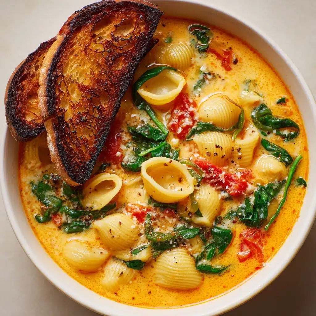 Creamy Tuscan Chicken Soup Recipe - Recipe Image