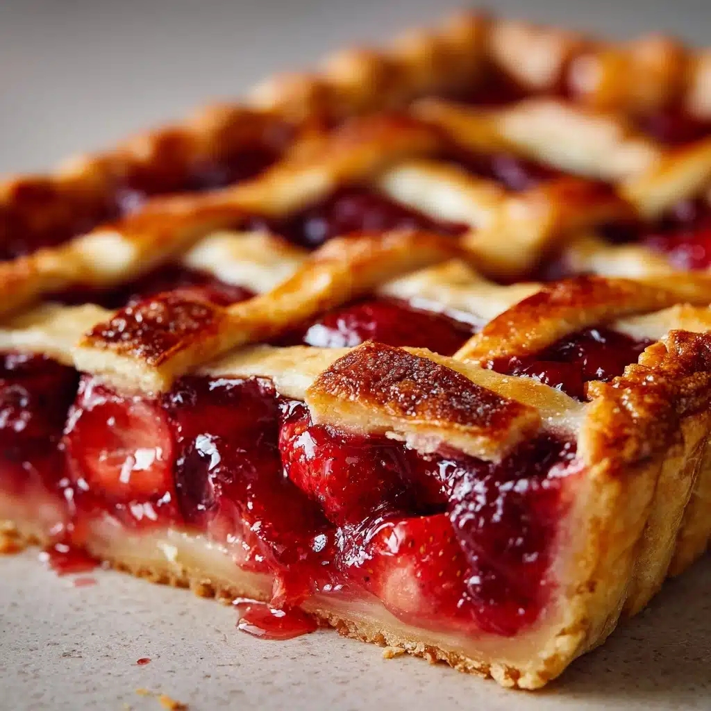 Rhubarb Cheesecake Dream Bars Recipe - Recipe Image