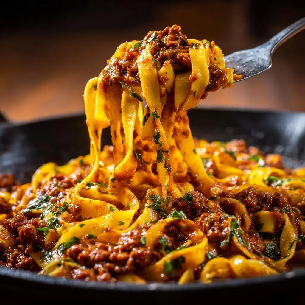 One-Pot Beef Ragu Pasta Recipe - Recipe Image