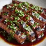 Grill Pan Honey Glazed Steak Recipe