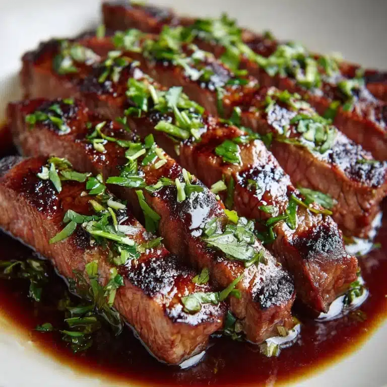 Grill Pan Honey Glazed Steak Recipe