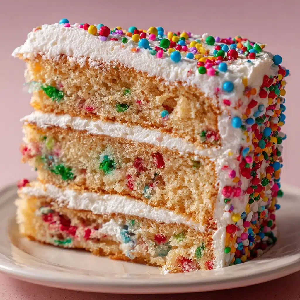 Funfetti Layer Cake Recipe - Recipe Image