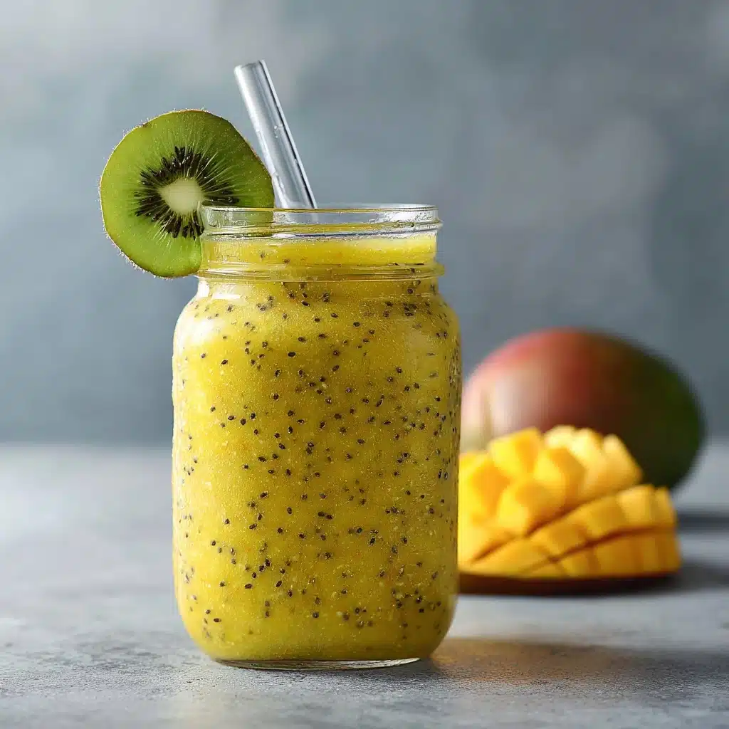 Mango Kiwi Smoothie Recipe - Recipe Image