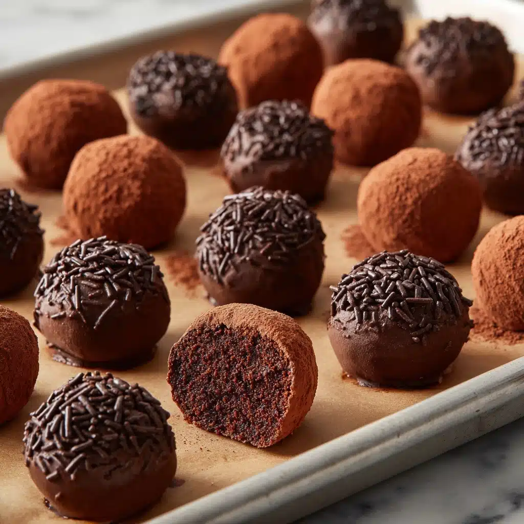 Easy Brownie Truffles Recipe