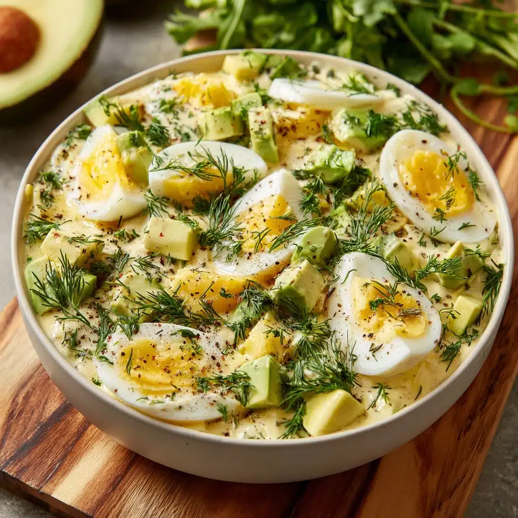Keto Avocado Egg Salad Recipe - Recipe Image