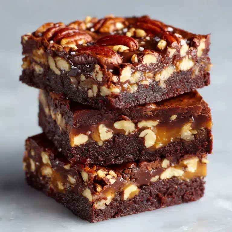 Gooey Pecan Pie Brownies Recipe