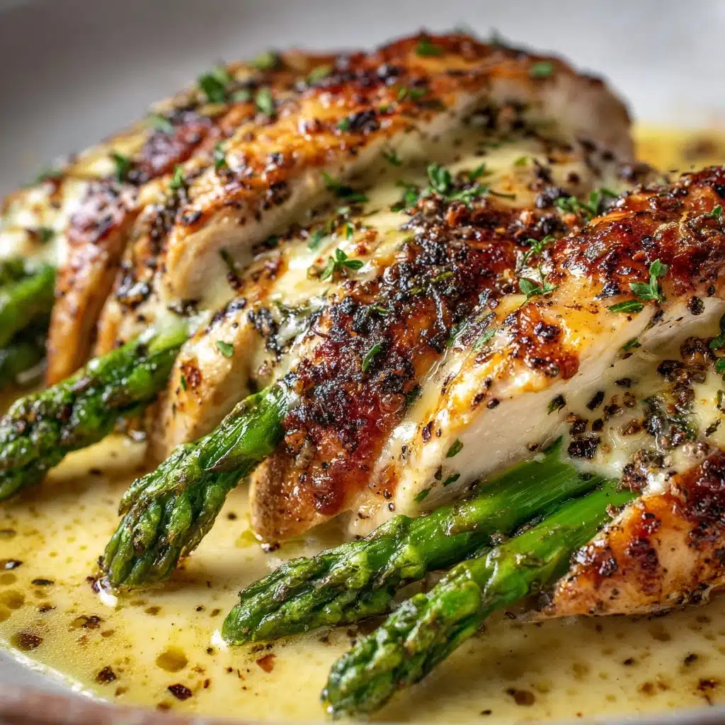 Asparagus Stuffed Chicken Breast Recipe - Recipe Image