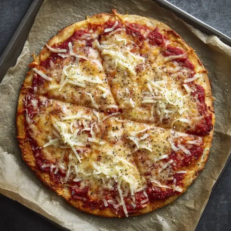Low Carb Pizza Crust Recipe