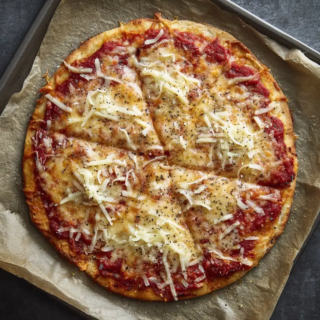 Low Carb Pizza Crust Recipe - Recipe Image