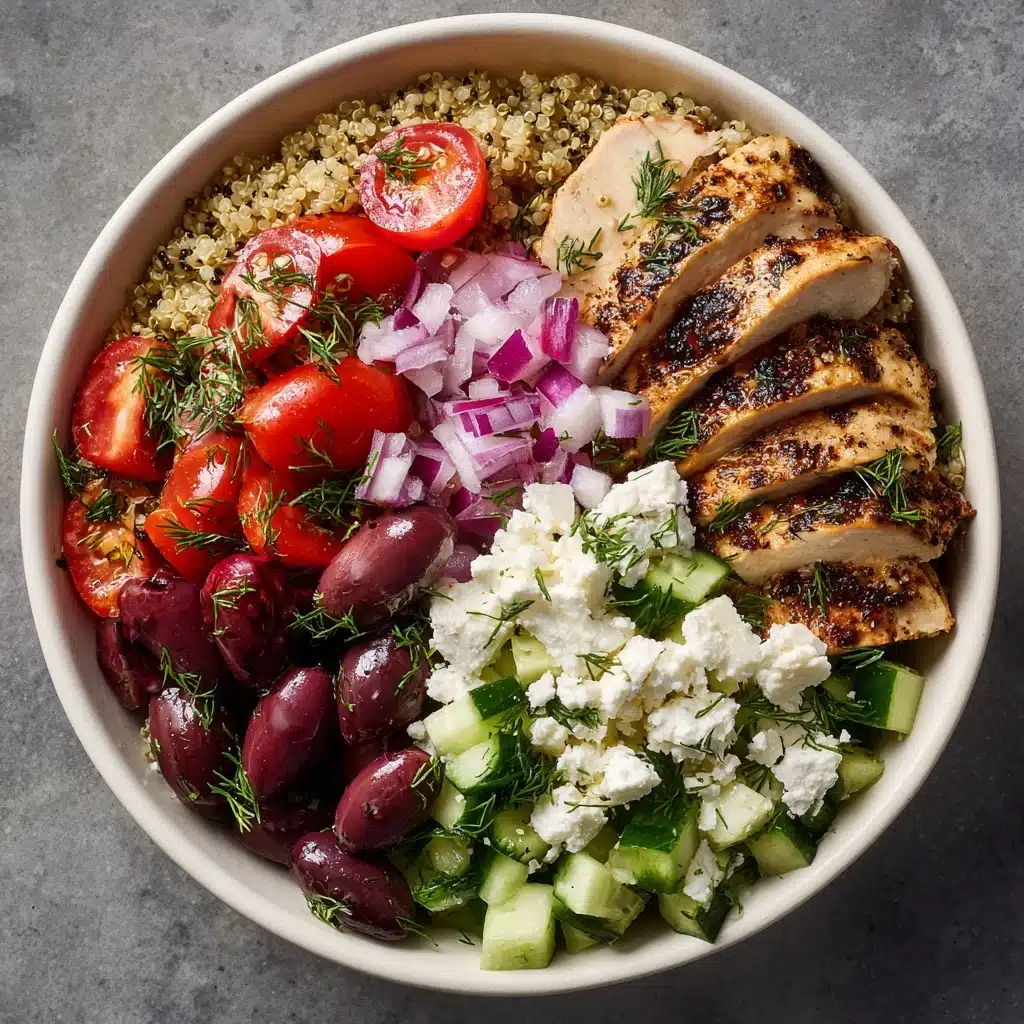 Greek Chicken Bowl Recipe - Recipe Image