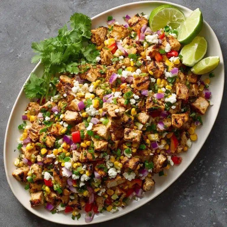 Healthy Street Corn-Inspired Chicken Salad Recipe
