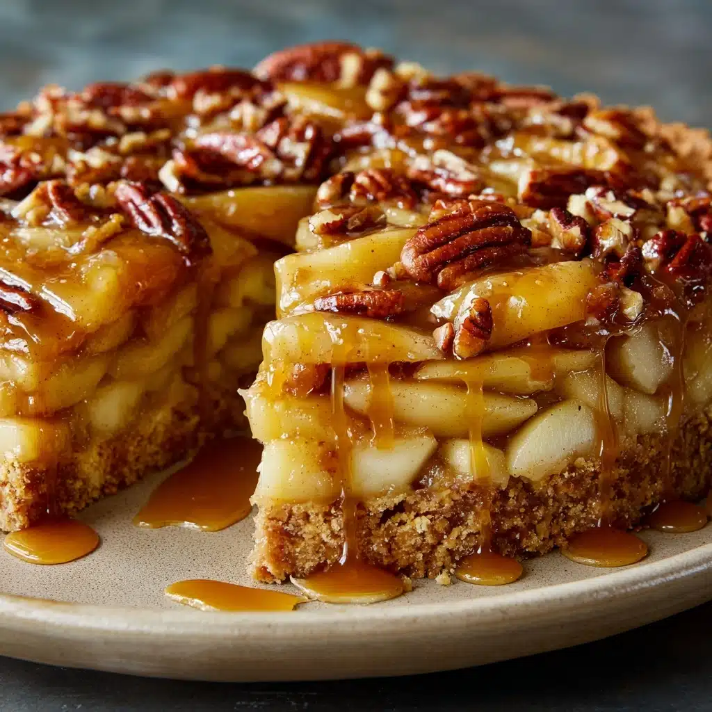 Swedish Apple Cake with Caramel Recipe