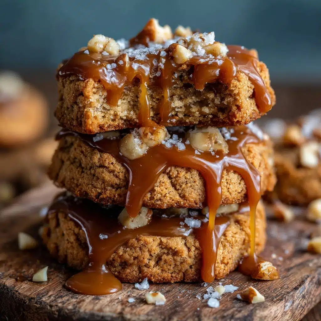 Salted Caramel Crunch Cookies Recipe - Recipe Image