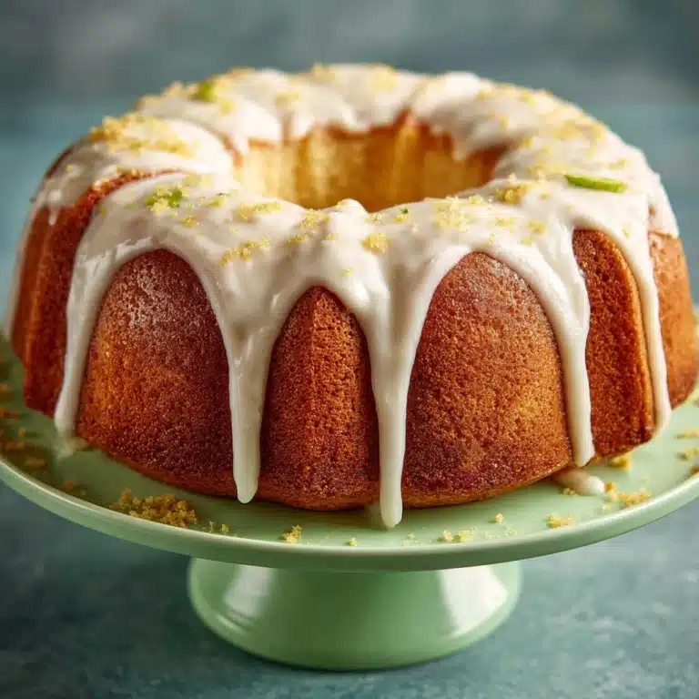 Key Lime Pound Cake Recipe