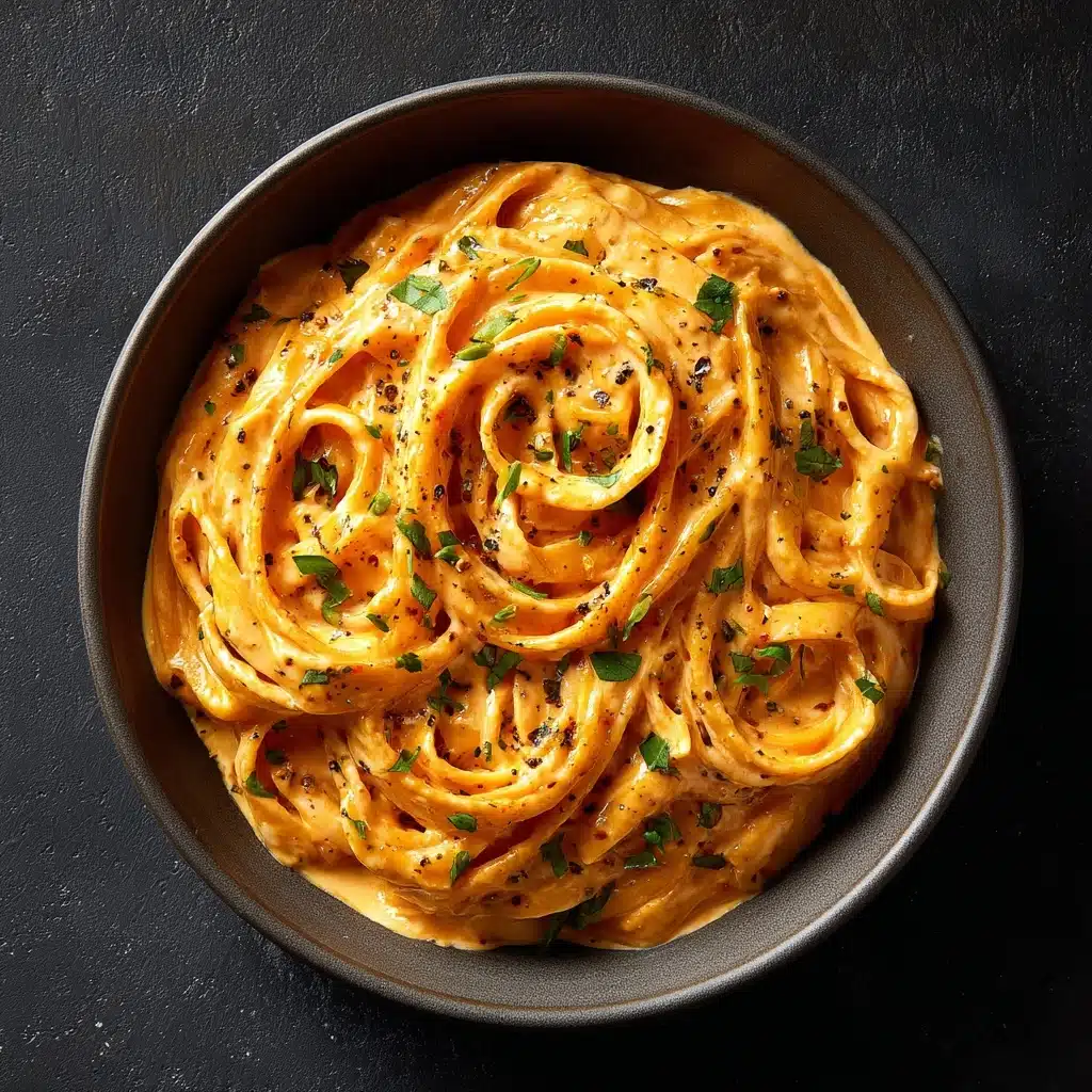 Creamy Red Pepper Alfredo Sauce Recipe - Recipe Image