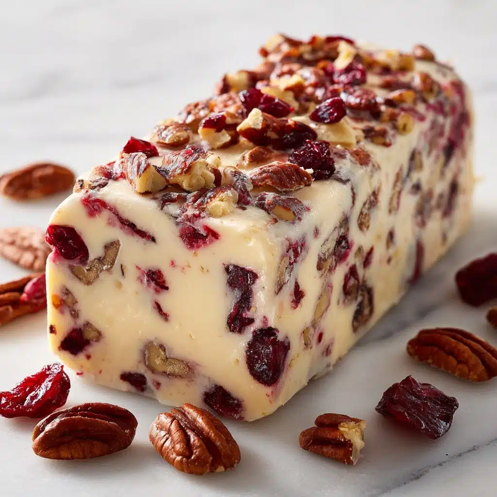 Cranberry Pecan Cheese Log Recipe