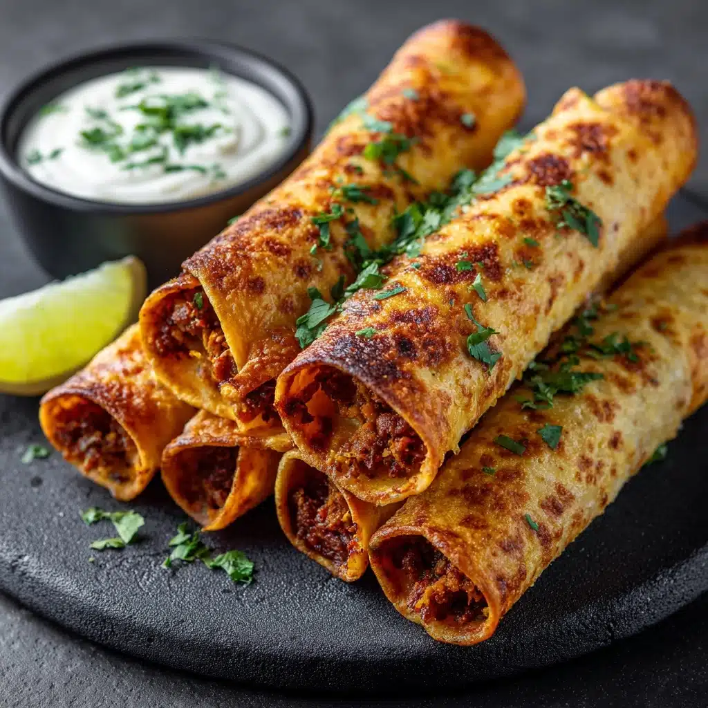 Bean & Cheese Taquitos Recipe