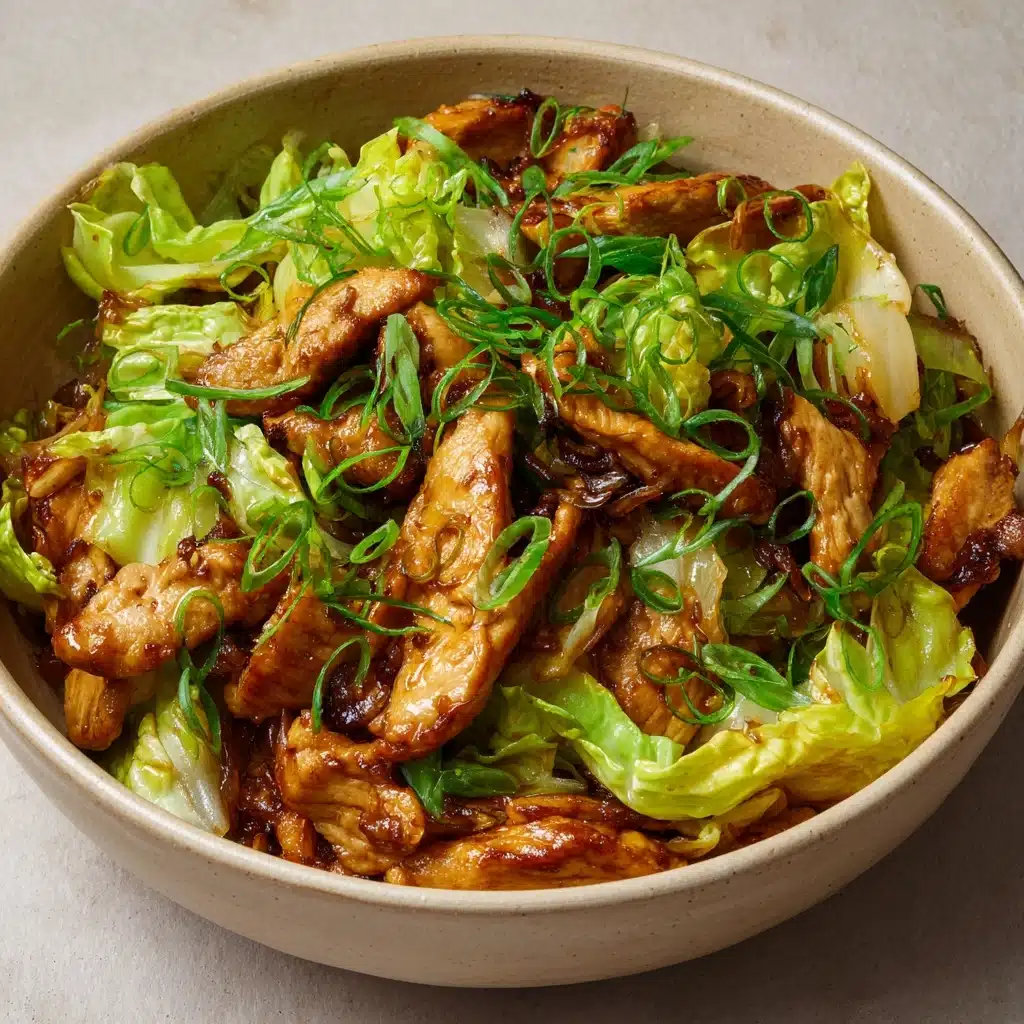 Chinese Chicken Cabbage Stir-Fry Recipe - Recipe Image
