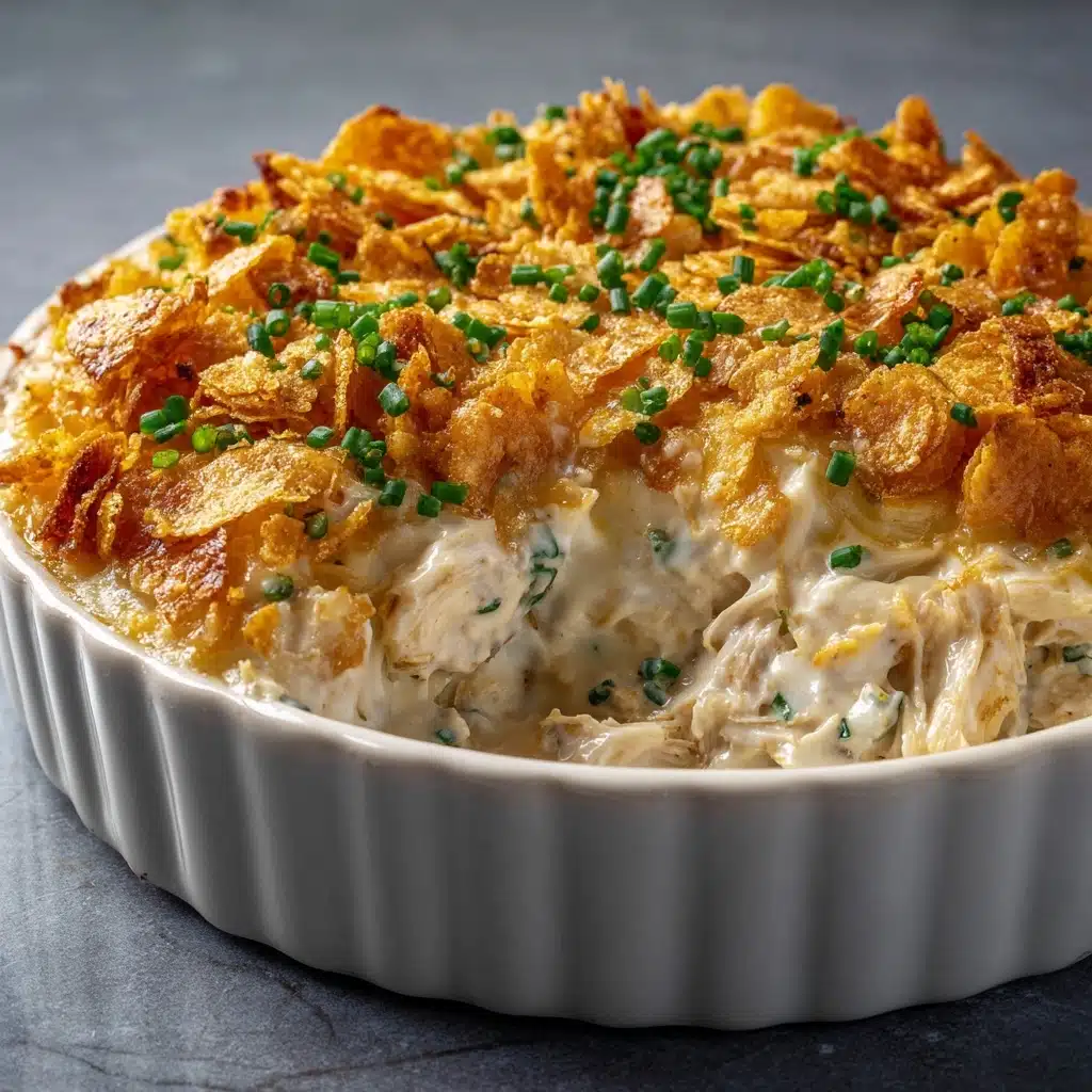 Ritz Cracker Chicken Casserole Recipe