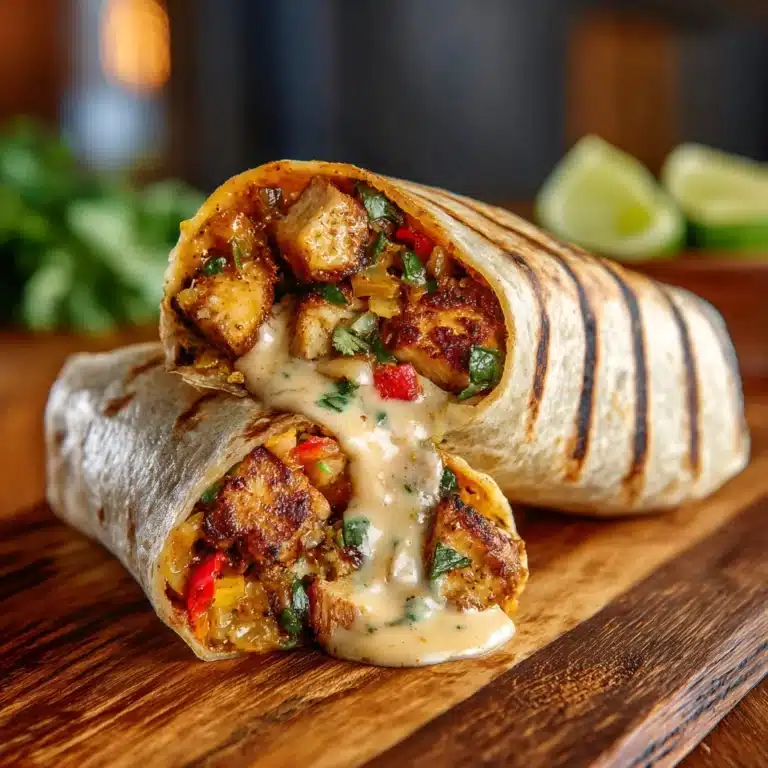 Chipotle Ranch Grilled Chicken Burrito Recipe