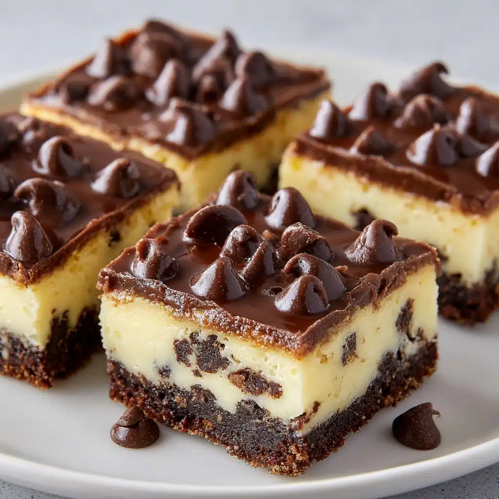 Chocolate Chip Cheesecake Bars Recipe - Recipe Image