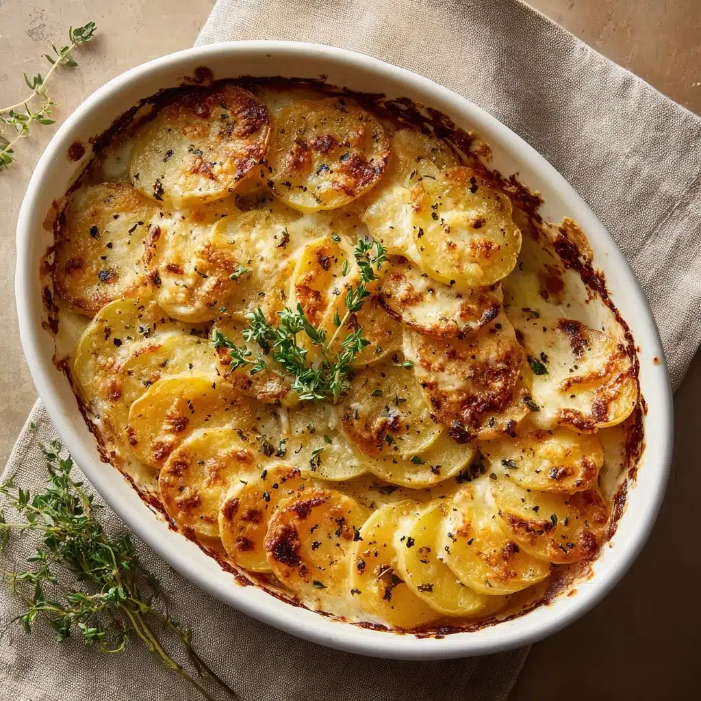 Classic Scalloped Potatoes Recipe - Recipe Image