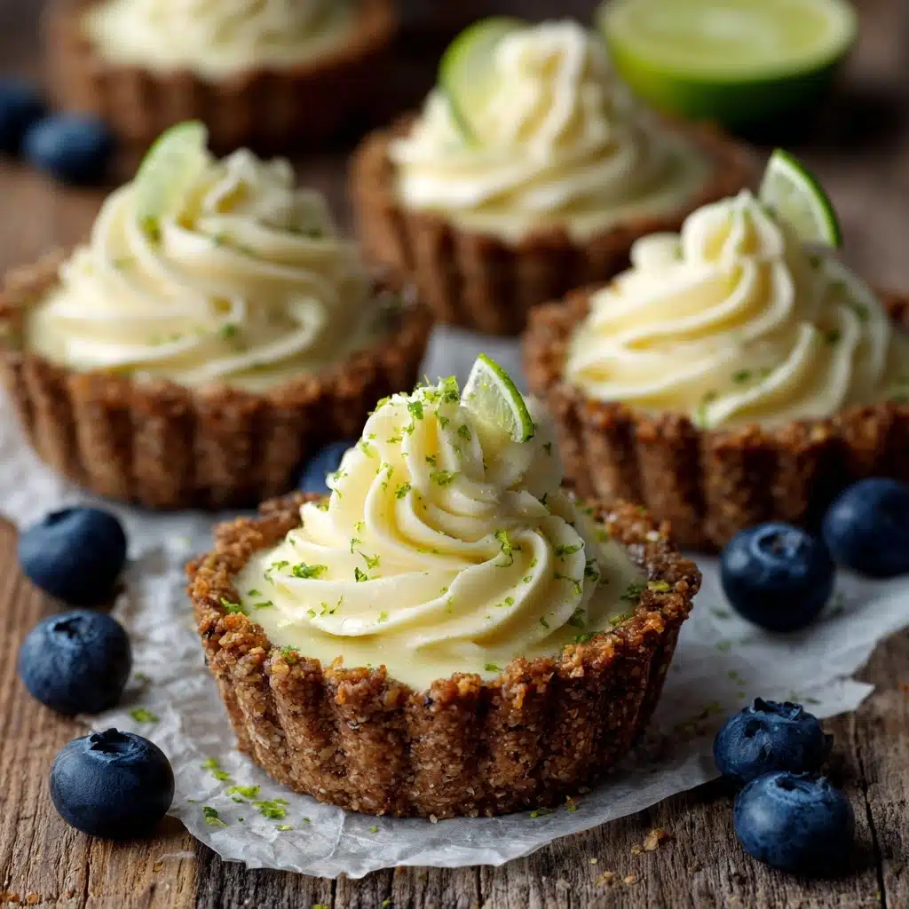 Zesty Key Lime Cheesecake Cookie Cups Recipe - Recipe Image