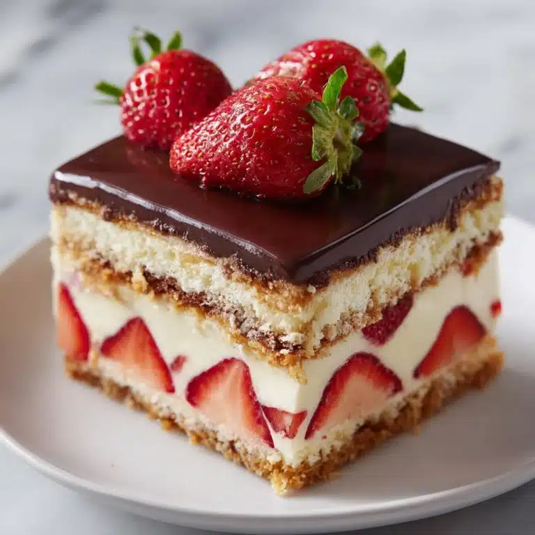 Strawberry Eclair Cake Recipe