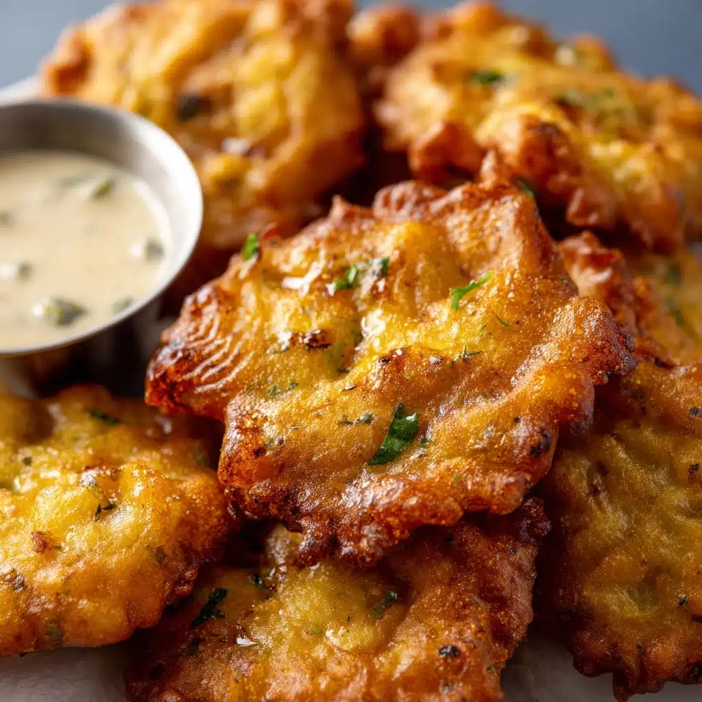 Dill Pickle Chicken Fritters Recipe