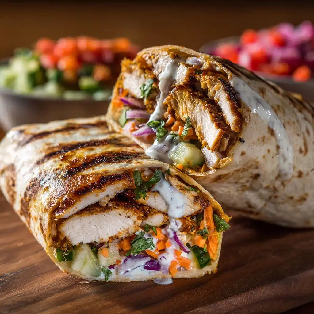 Homemade Chicken Shawarma Recipe - Recipe Image
