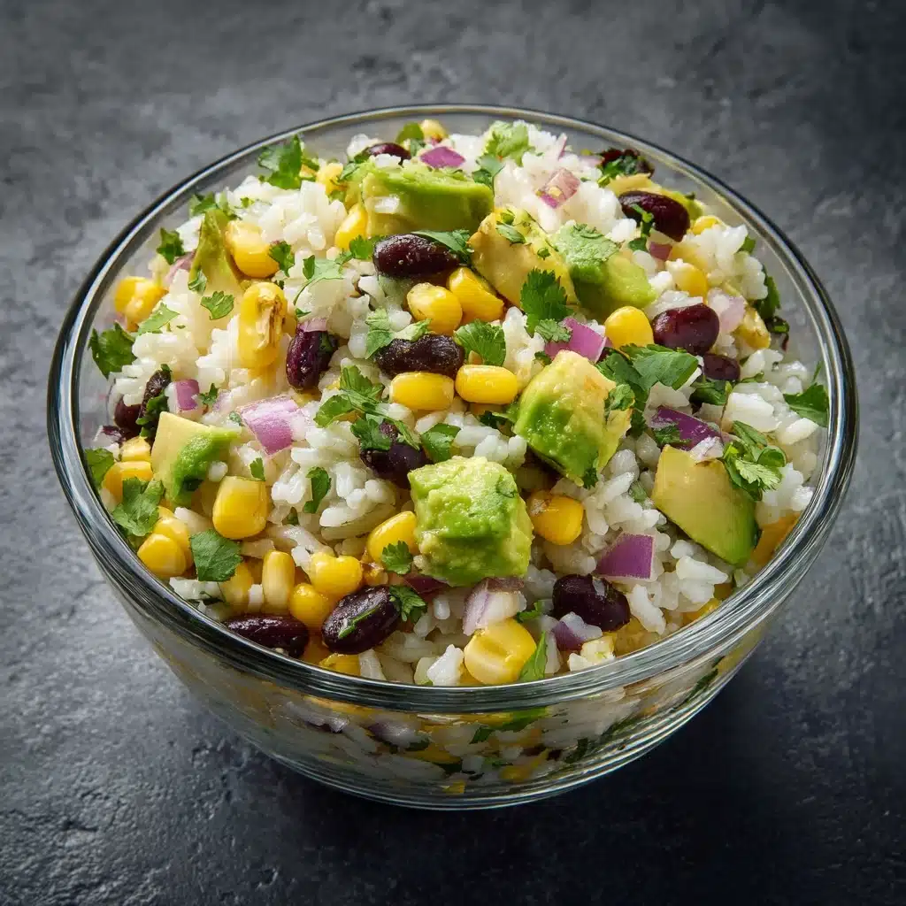 Black Bean Corn Avocado Salad Recipe