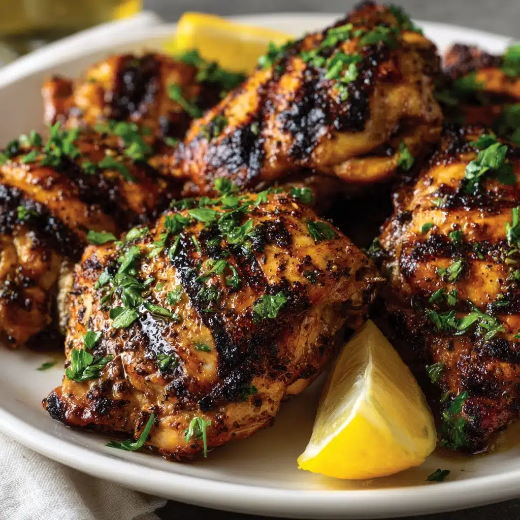 Grilled Chicken Thighs Recipe - Recipe Image