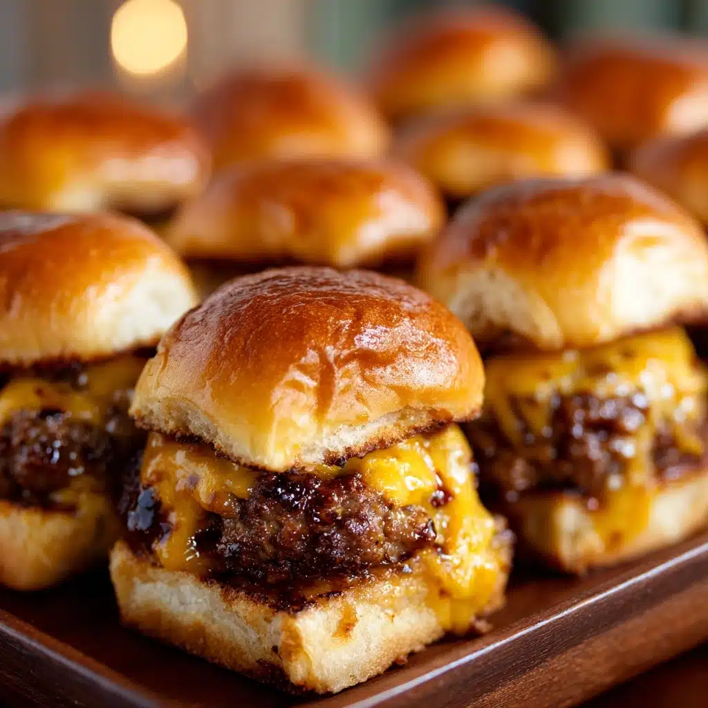 Garlic Cheeseburger Bites Recipe - Recipe Image