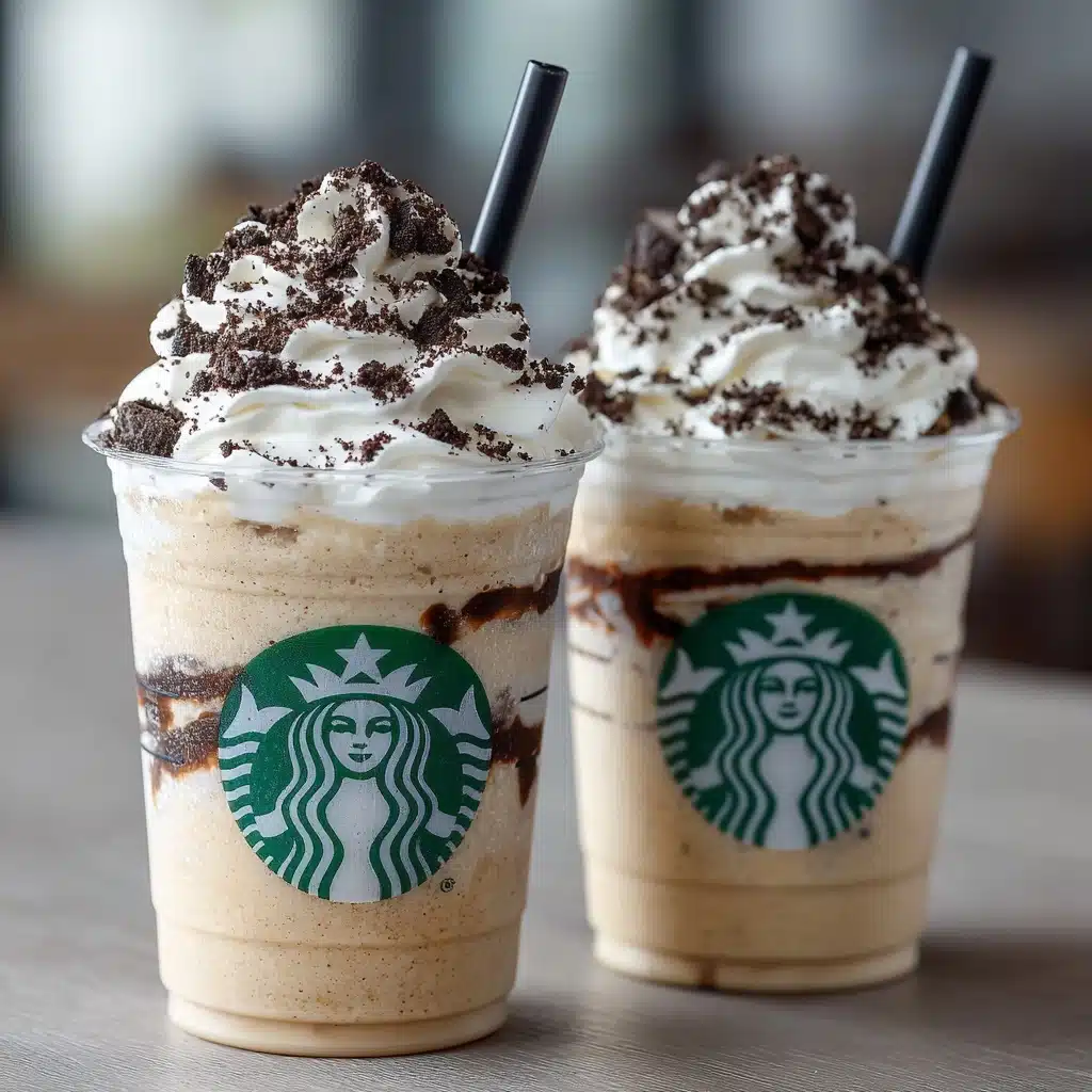 Starbucks Cookies & Cream Frappuccino Recipe - Recipe Image