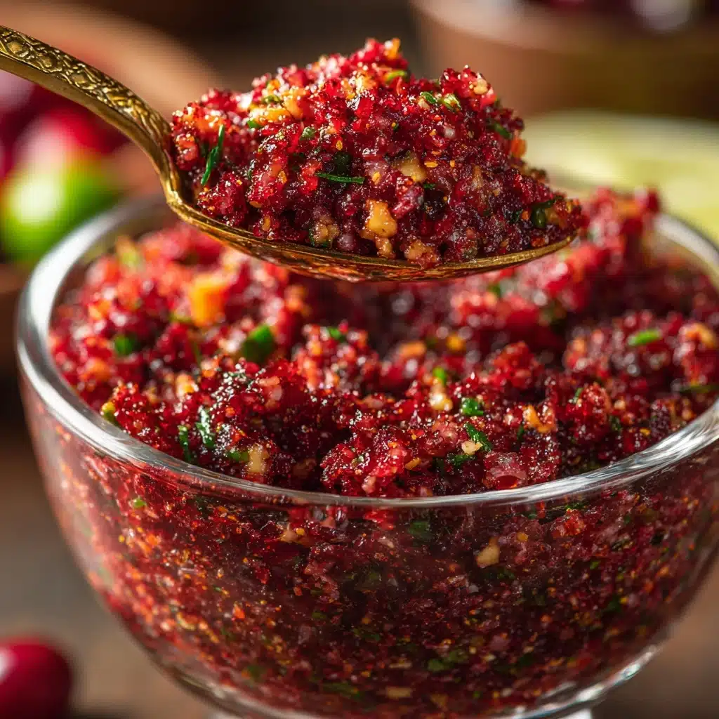 Spicy Cranberry Salsa Recipe