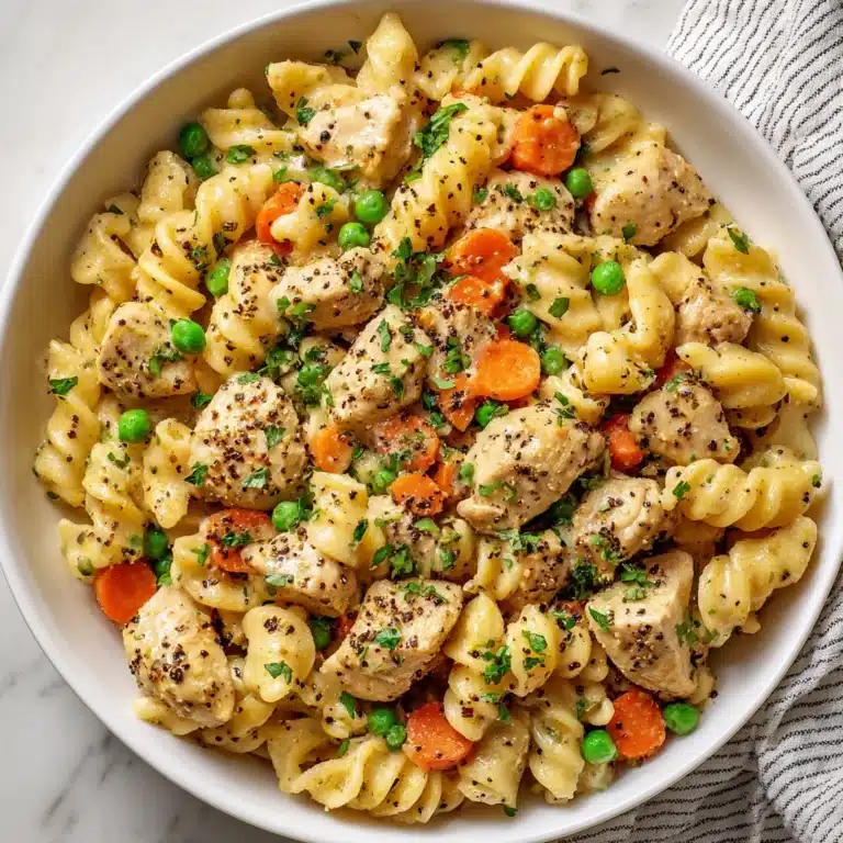 Chicken Pot Pie Pasta Recipe