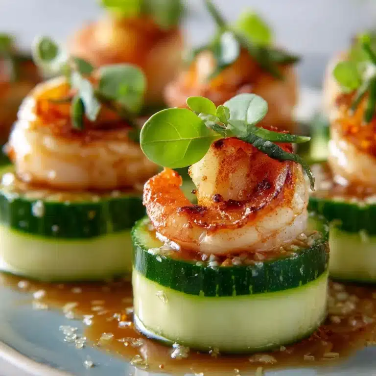 Cucumber Shrimp Bites Recipe