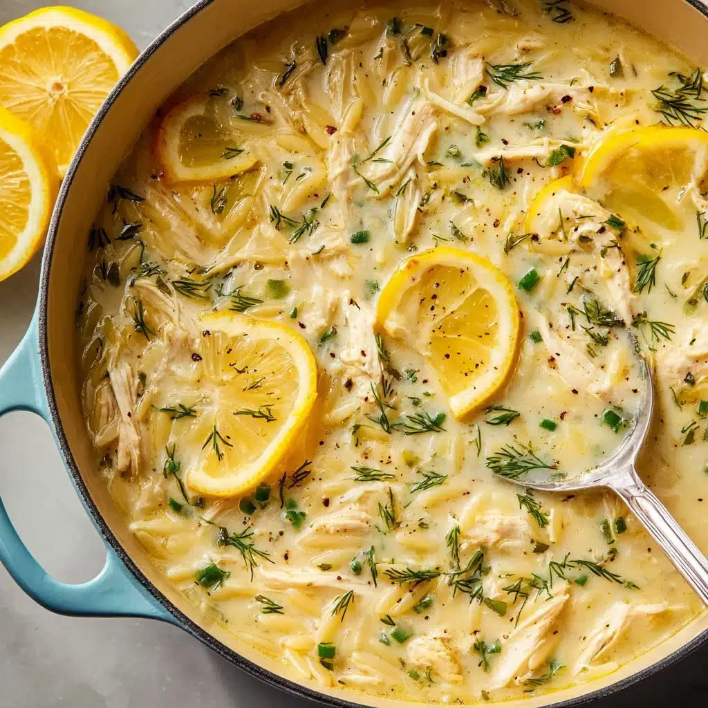 Avgolemono (Greek Egg and Lemon Soup) Recipe