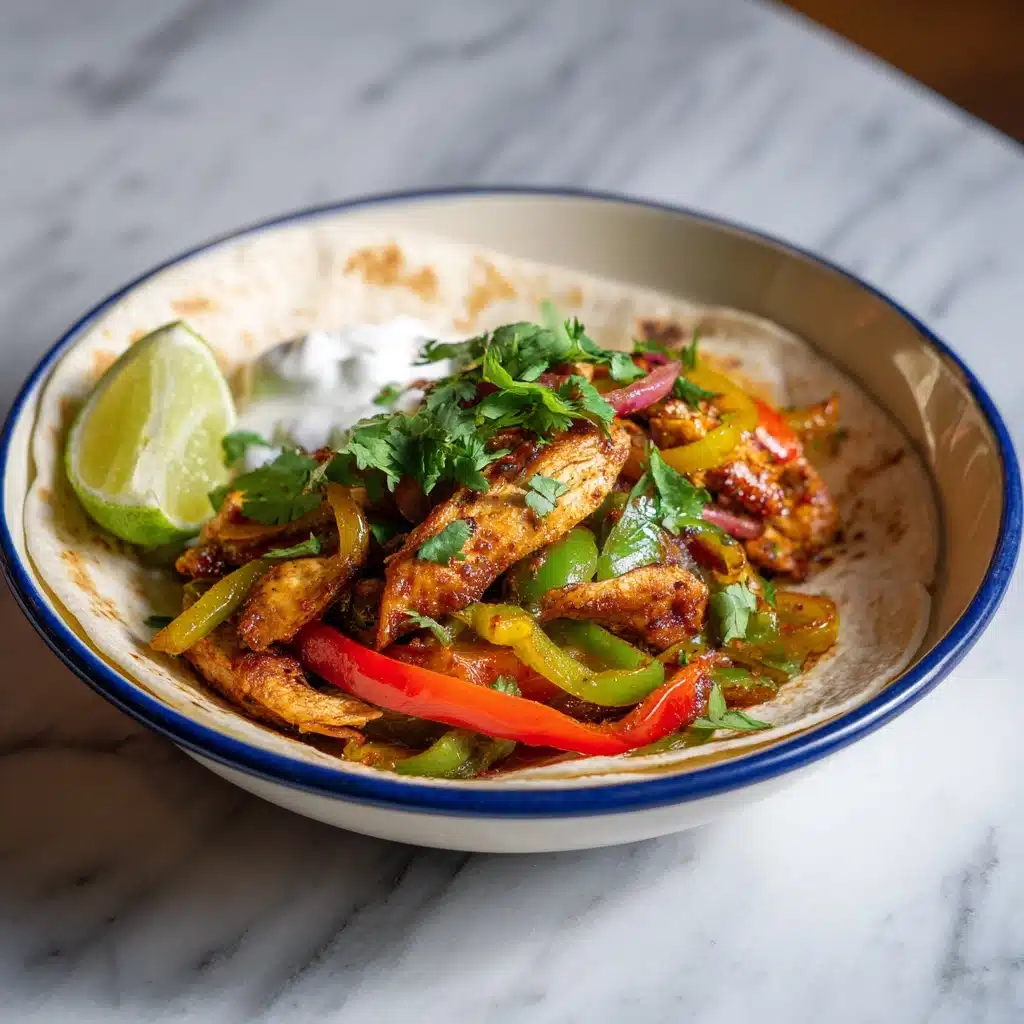 Air Fryer Chicken Fajitas Recipe - Recipe Image