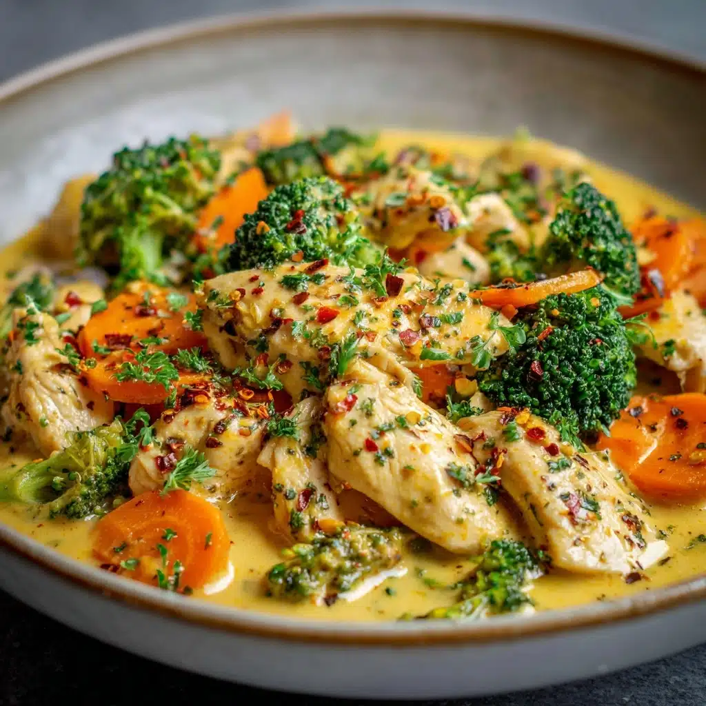 Crockpot Cheesy Chicken Broccoli Recipe - Recipe Image