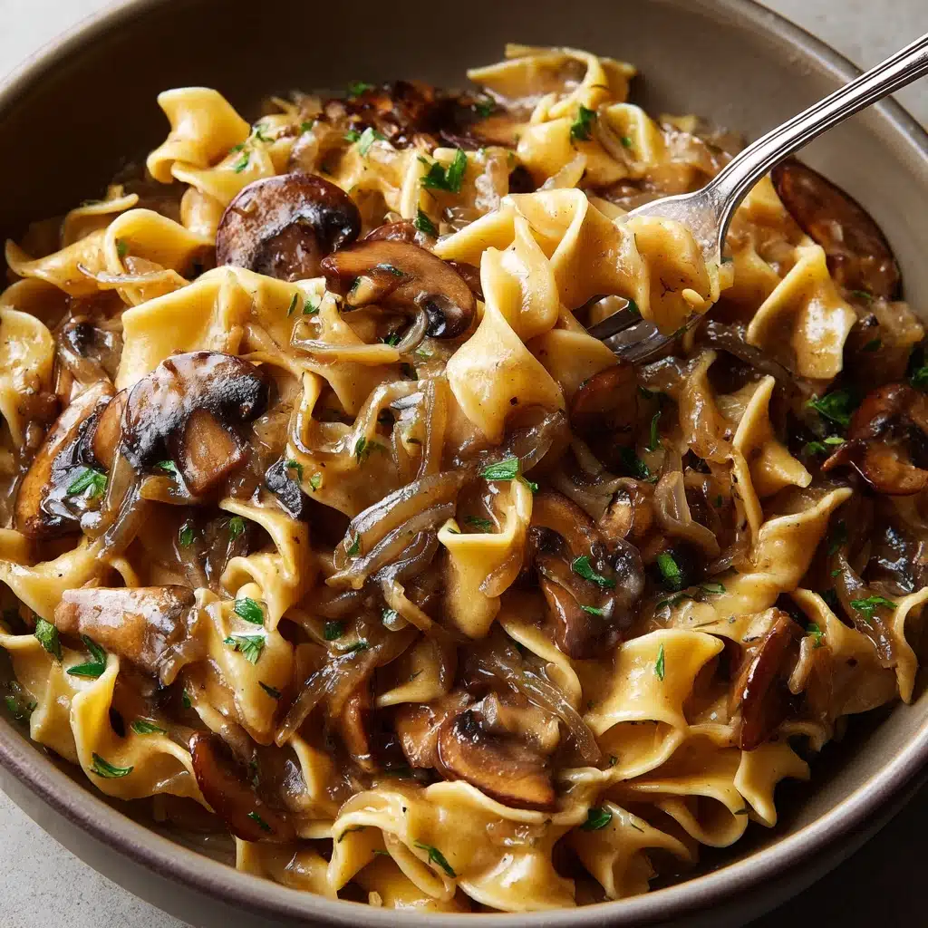 Mushroom Stroganoff Recipe
