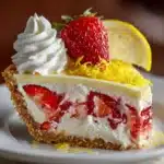 Strawberry Lemon Bliss Cheesecake Recipe