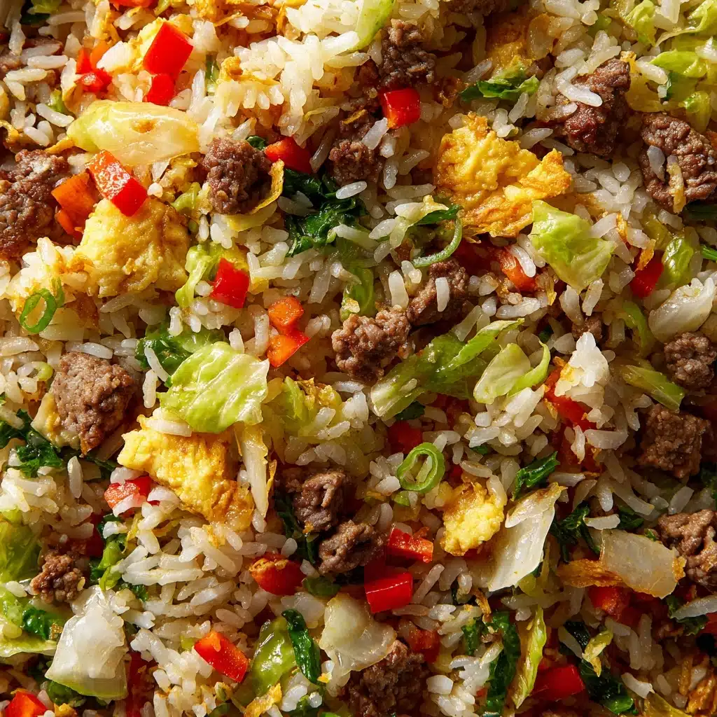 Cajun Cabbage Jambalaya Recipe - Recipe Image