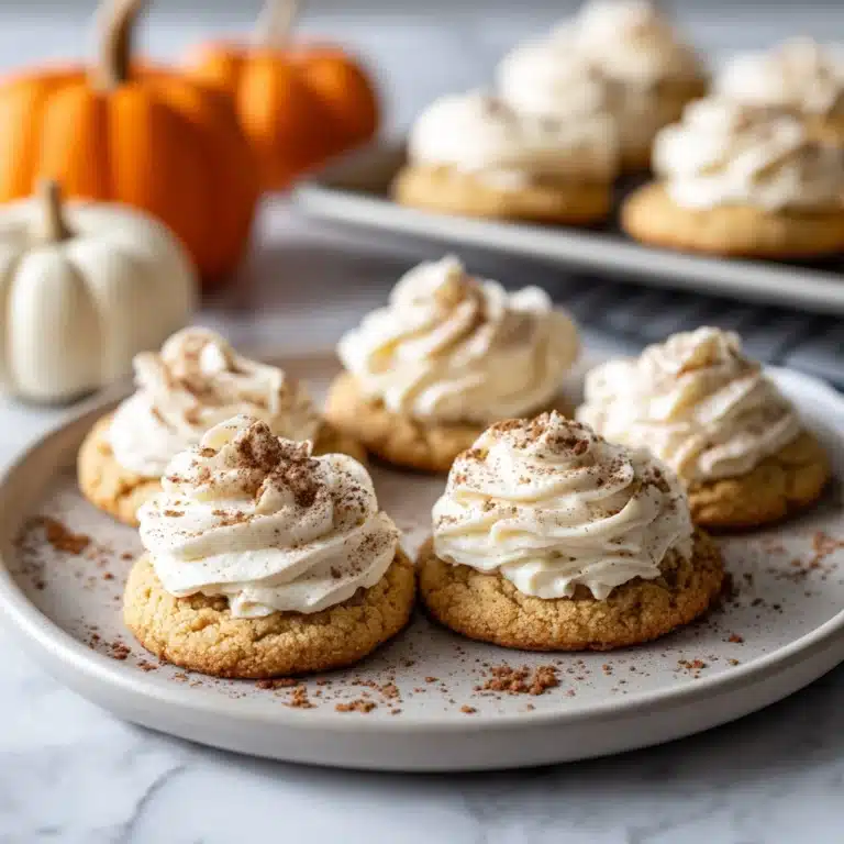 Soft Pumpkin Cookies with Cream Cheese Frosting Recipe