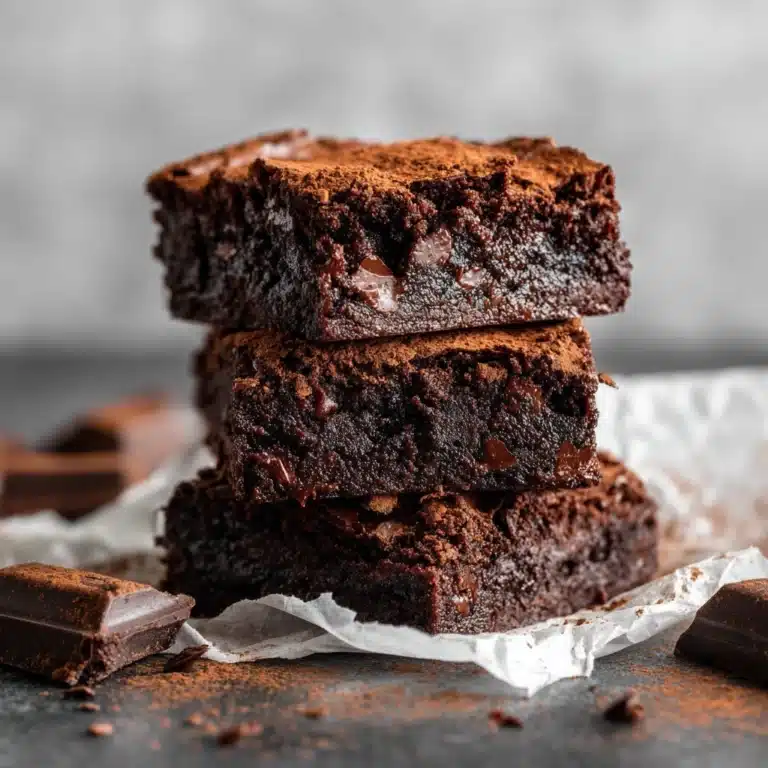 Cocoa Powder Brownies Recipe