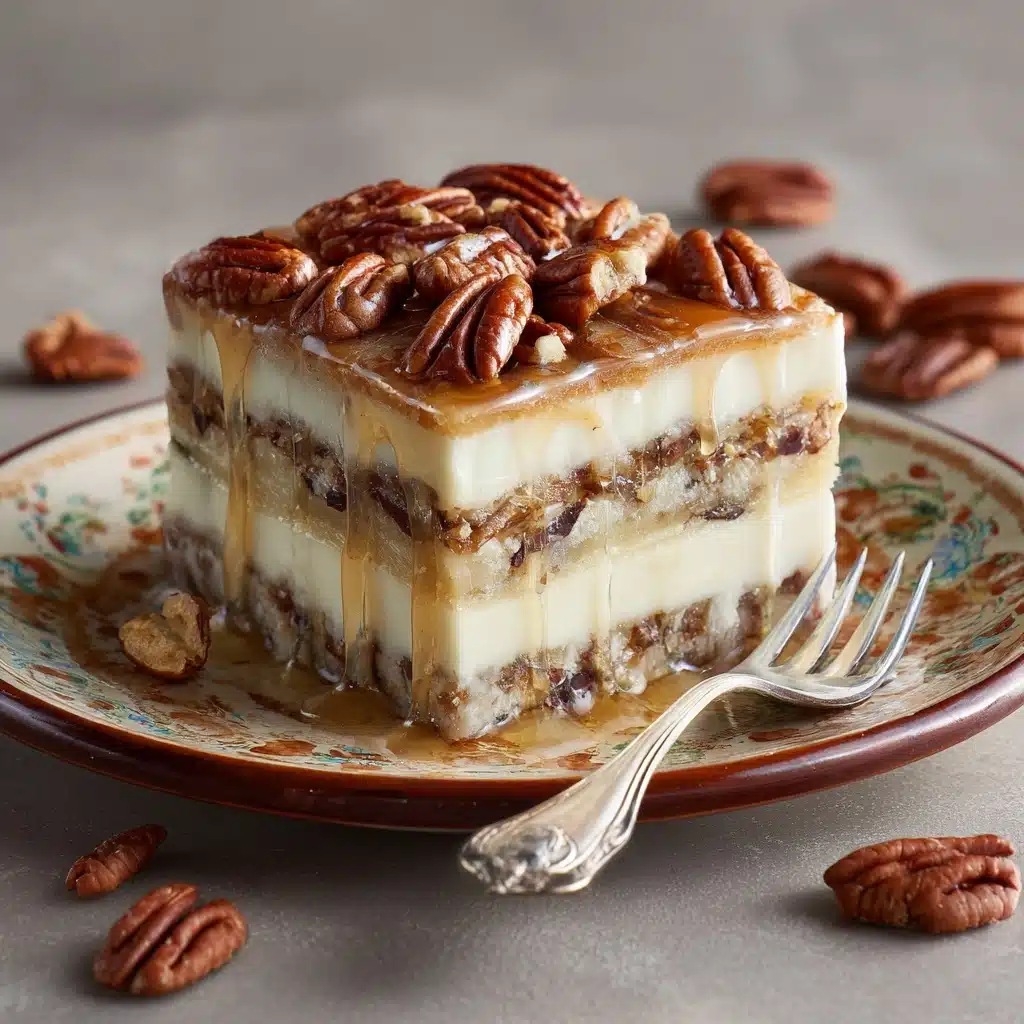 Pecan Pie Lasagna Recipe - Recipe Image