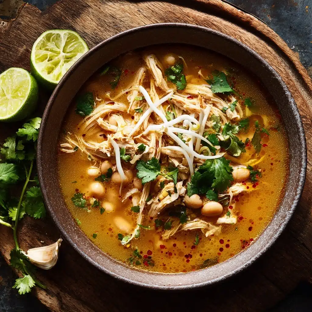 Red Chicken Pozole Soup Recipe