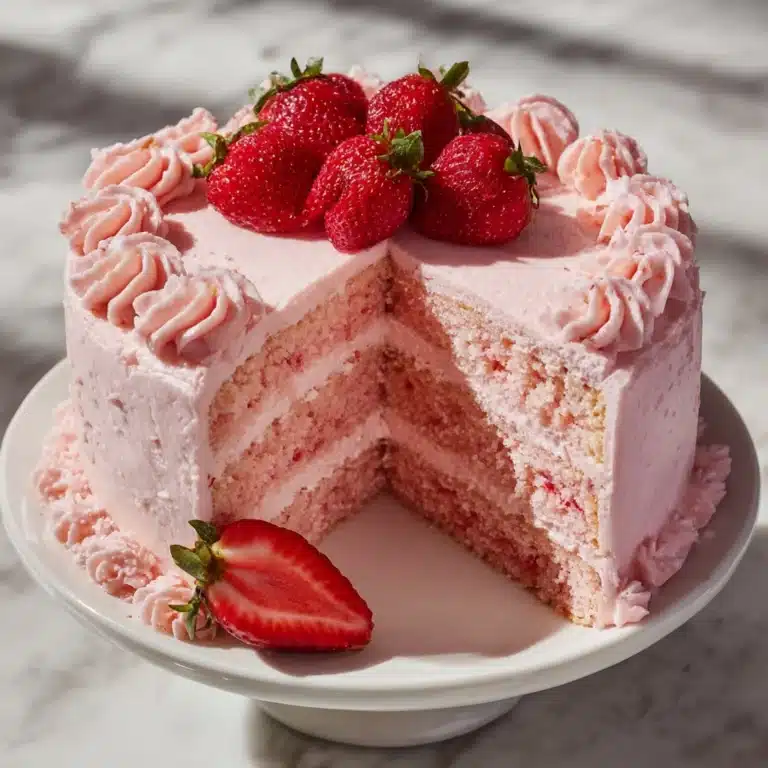 Best Strawberry Cake Ever Recipe